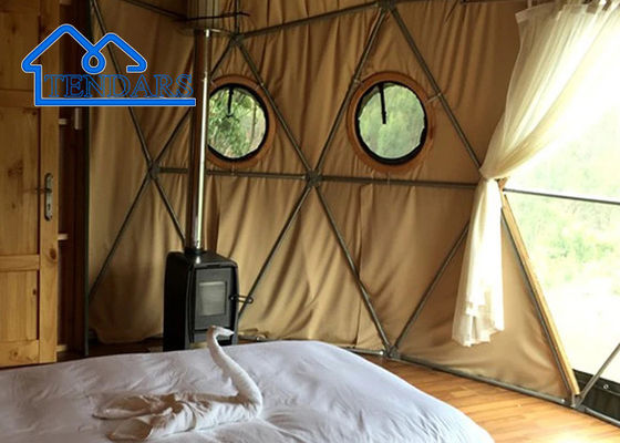 Bon prix Pop Up Dome Glamping Hôtel Tente de camping Tente de lit Tente pliante ou hors sol Tentes de camping