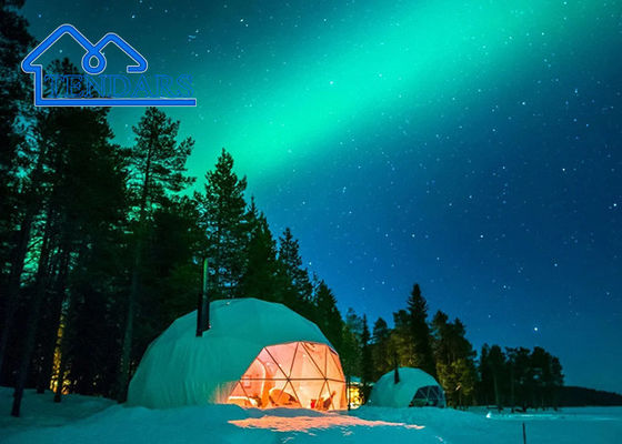 Vivez quatre saisons de confort à l'hôtel tout temps, tente de glamping.