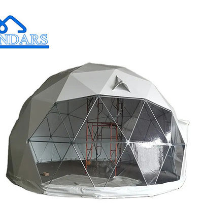 Tente géodésique commerciale sur mesure pour événements extérieurs imperméable à l'eau
