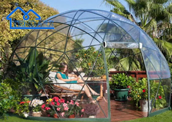 Tente gonflable en PVC transparente Dome Tente géodésique igloo pour événement mariage