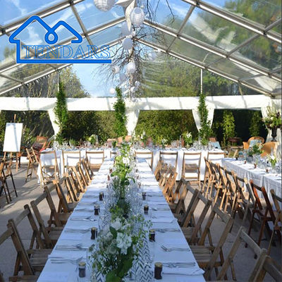 Facile à installer, tente de mariage personnalisée, tentes en aluminium
