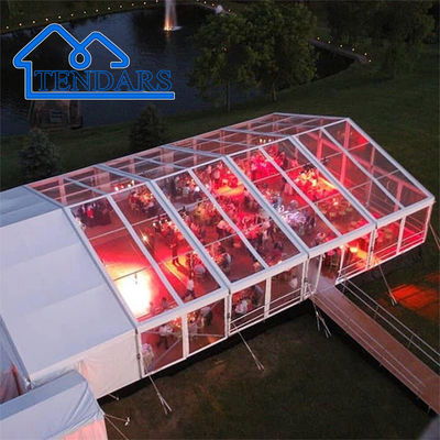 Auvent résistant aux UV de cadre en aluminium de tentes modulaires de chapiteau de partie de Quick-Assembly pour des réunions de famille