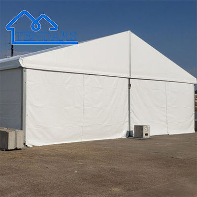 Taille personnalisée Tente d' abris extérieurs Tente d' entrepôt en tissu PVC à vendre