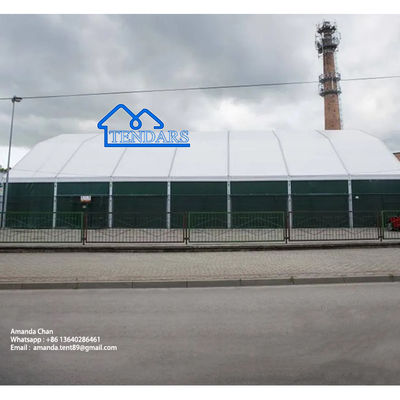 Belle tente extérieure transparente de concepteur Arcum Salle de sport Tente avec revêtement de toit