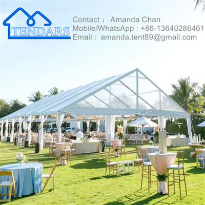 Tente extérieure faite sur commande de chapiteau d'événement de structure en aluminium avec la décoration de tente de chapiteau d'événement