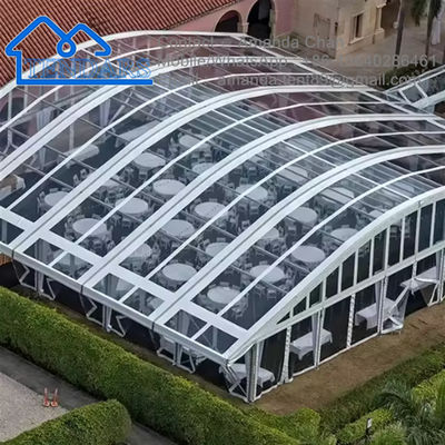 Tente transparente adaptée aux besoins du client extérieure de noce de nouveau mariage pour la tente de chapiteau d'événement