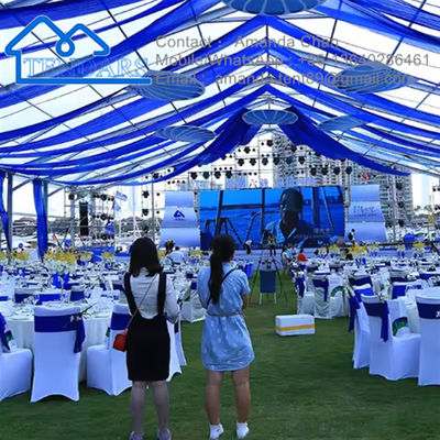 Facile à installer en extérieur en alliage d'aluminium imperméable à l'eau Tente d'événement Marquee Pour la fête de mariage À vendre