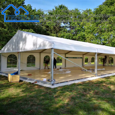 Grandes tentes ignifuges adaptées aux besoins du client d'entrepôt de stockage de structure en aluminium pour la tente de chapiteau d'événement