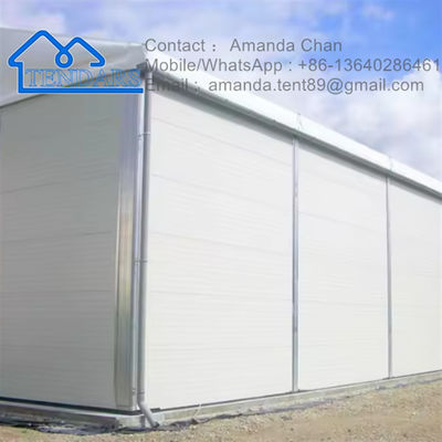 Meilleur vendeur d'aluminium facile à déplacer sur mesure étanche à l'eau étanche au soleil tente d'entrepôt pour le stockage
