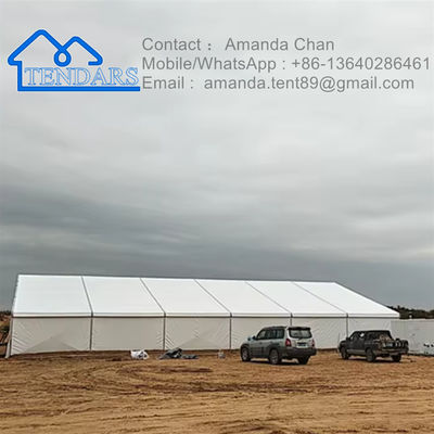 Tentes de structure industrielle résistantes aux UV extérieures Tentes de stockage en aluminium de grande taille À vendre