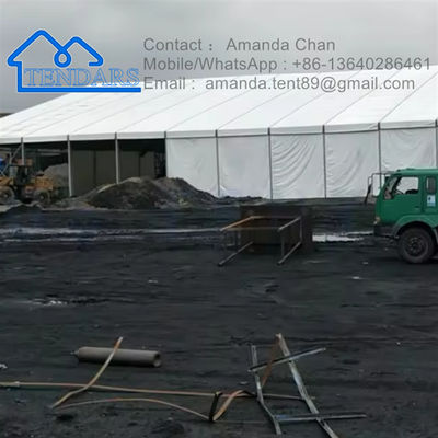 Tentes de stockage industrielles en aluminium