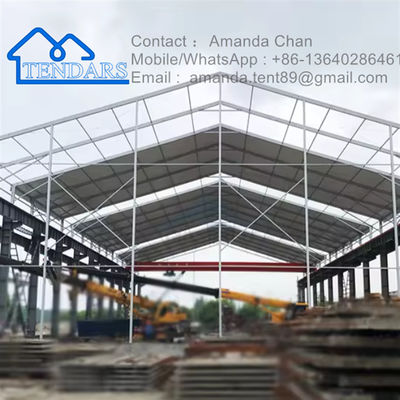 Tente de stockage sur mesure pour l'extérieur Tente d'hiver cadre en aluminium Tente d'entrepôt étanche à la vente