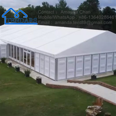 Tente en alliage d'aluminium en extérieur avec mur en PVC pour le stockage, les mariages, les salons