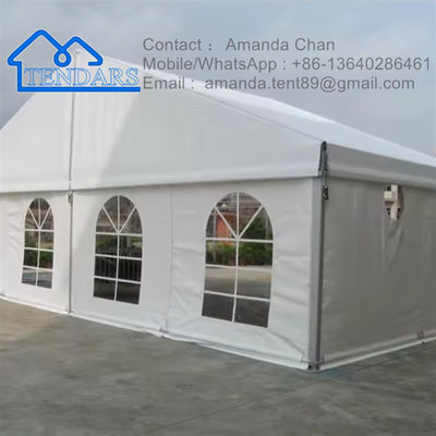 Tentes d'événements en aluminium de luxe Tentes de stockage temporaire en extérieur Tentes de soirée
