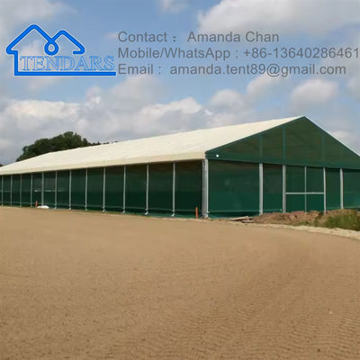 Tente d'extérieur en alliage d'aluminium sur mesure Tente de stockage industriel Tente d'entrepôt Tente