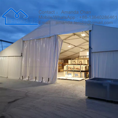 Prix d'usine Canopy PVC extérieur avec grande tente de stockage pour entrepôt et garages à vendre