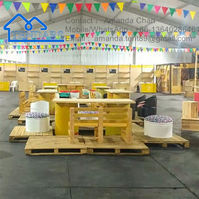 Tentes de stockage industriel d'alluminium en alliage de PVC