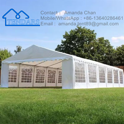 Prix d'usine entrepôt Tentes de marquage personnalisées blanches pour la fête de stockage, mariage, exposition, etc.