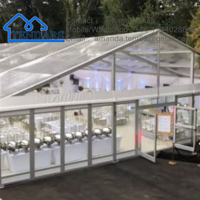Tente en PVC transparente pour les fêtes de mariage