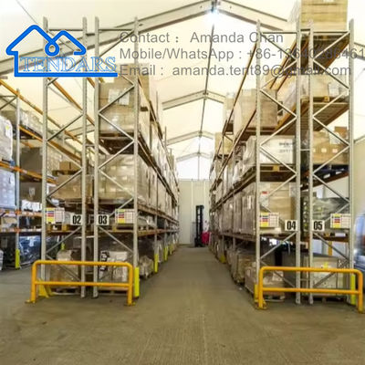 Taille personnalisée Blanc Commercial Heavy Duty Armature en aluminium Marquee Pavillon en PVC Tente de rangement