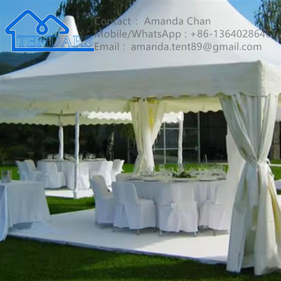 Tente d'extérieur personnalisée en alliage d'aluminium Pagode Événements d'affaires Fêtes de mariage Tente