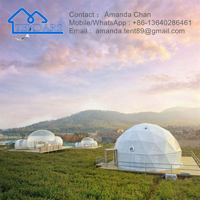 Tente de dôme géodésique igloo commerciale pour le camping et les activités en plein air
