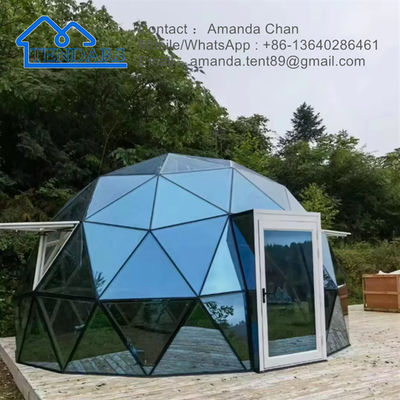 Chambres en verre Chambres géodésiques avec salle de bains