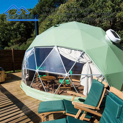 Tente géodésique commerciale étanche à l'eau Serre Jardin d'igloo Tente pour glamping et hôtel