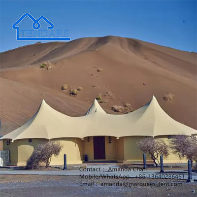 Hôtel de luxe en plein air Eco Resort Hôtel tente structure membrane maison avec salle de bains