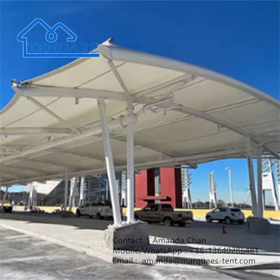 Tente à voile Tente de clôture de voiture Tente à chantier architectural Tente de stationnement