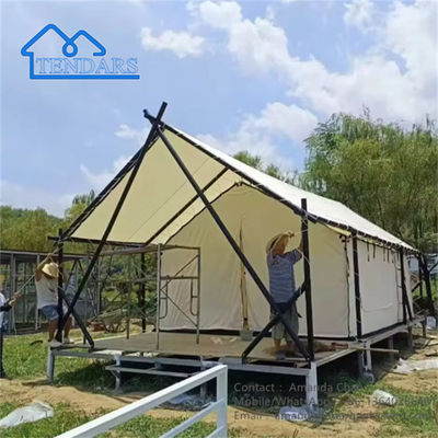 Tente extérieure maison résistant au vent imperméable à l'eau bâton de luxe Tente pour hôtel