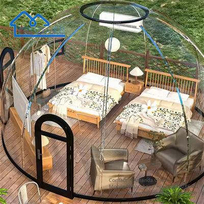 Hôtel Glamping Dome Tente Transparent Resort Hôtel Tente Pour le camping en plein air