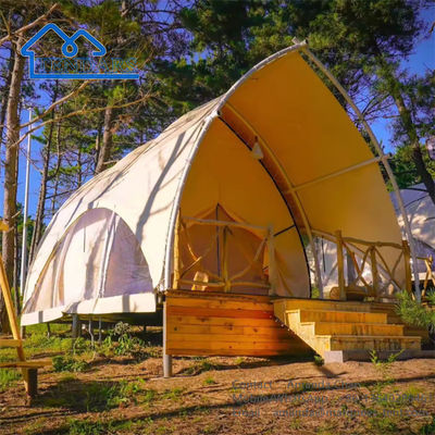 Tente d'hôtel à voile extérieure à structure solide ignifuge Tente d'hôtel de luxe