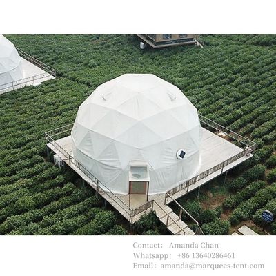 Sécurité élevée en plastique gonflable clair Glamping Cottage Jardin Dôme à bulles Camping Hôtel Tente