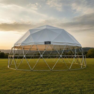 Structure d'auvent imperméable à cadre en aluminium testée par TUV de tente de chapiteau de fête certifiée européenne CE EN 13782