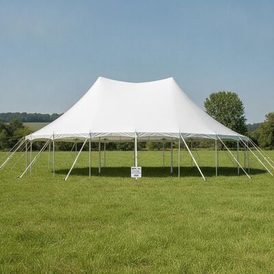 Tente classique à poteaux de haute hauteur, American Wedding Event Canopy, NFPA 701 certifié en PVC