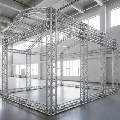 Structure de l'événement de précision CNC industrielle Cadre en aluminium lourd TUV Certifié Salle d'exposition de la foire commerciale allemande Marquise