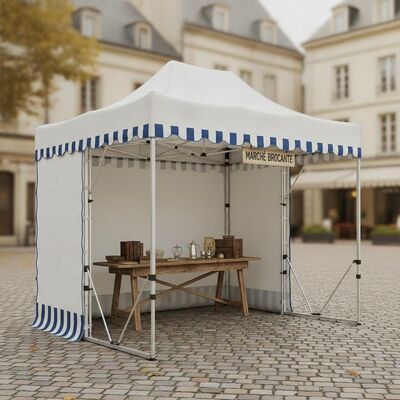 Portable Pop Up Folding Party Marquee Tente cadre en aluminium Installation rapide Marché français